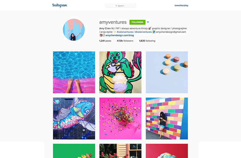 Instagram Theme_ @amyventures