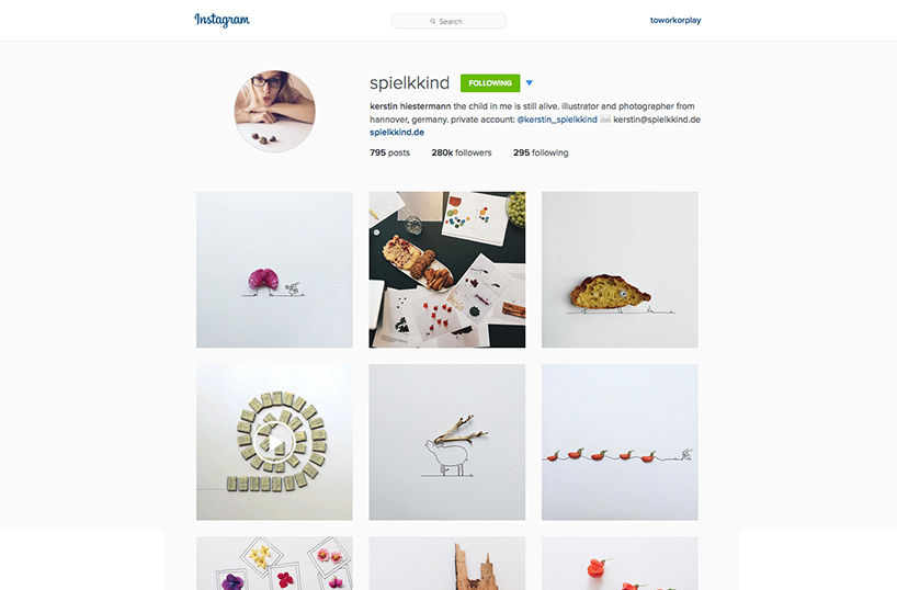 Instagram Theme_ @spielkkind