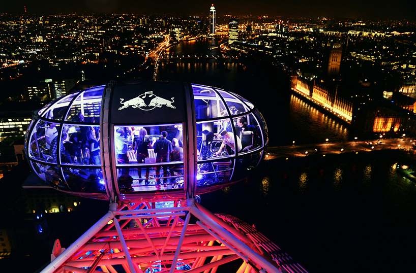 View from the pods at Redbull revolutions in sound